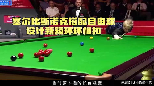 塞尔比斯诺克搭配自由球,设计新颖环环相扣,罗伯逊回击精彩围球