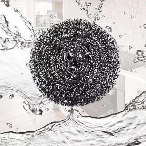 不生锈不掉渣大号钢丝球 厨房清洁的革新神器